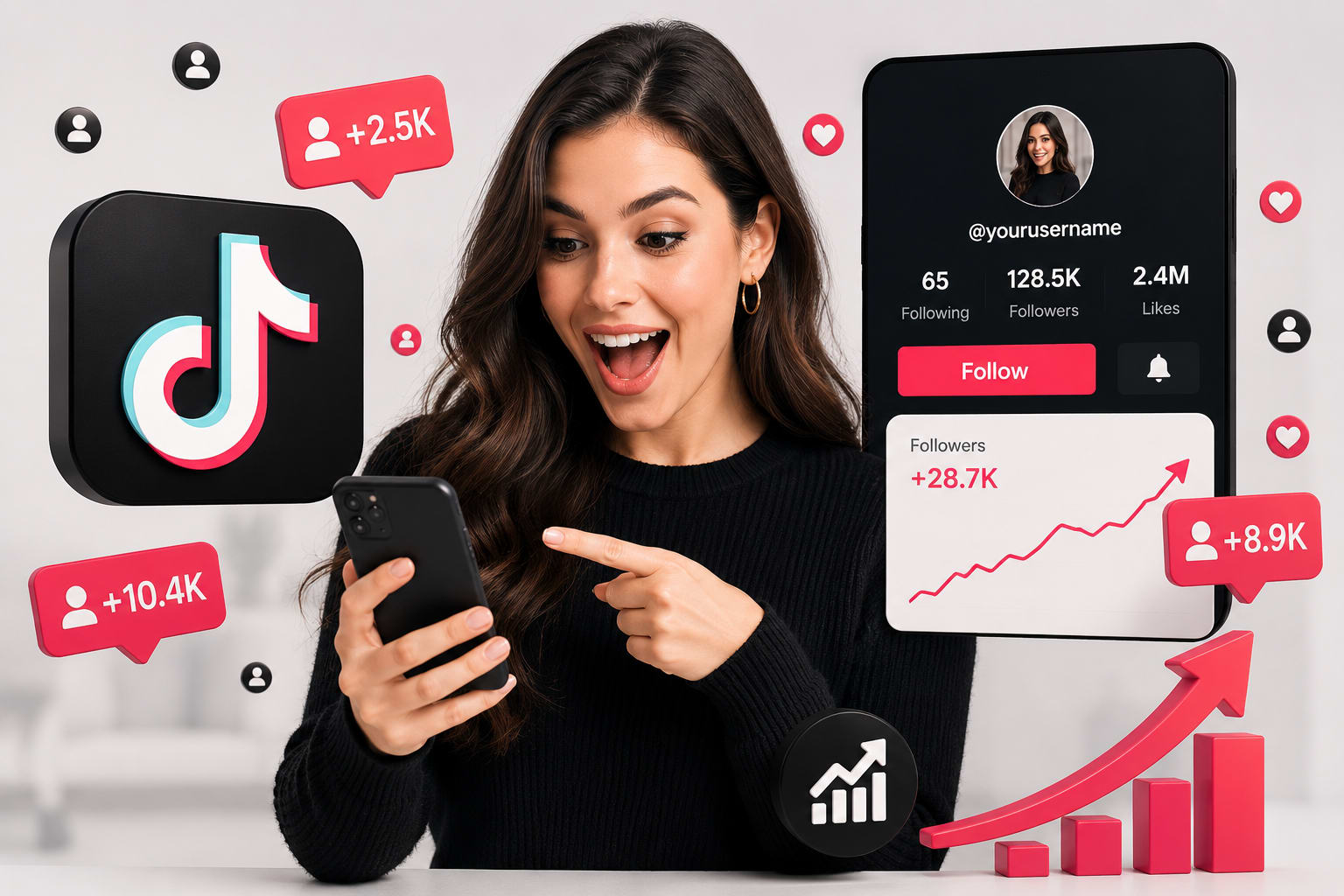 Why Do Some TikTok Accounts Gain Thousands of TikTok Followers Overnight?