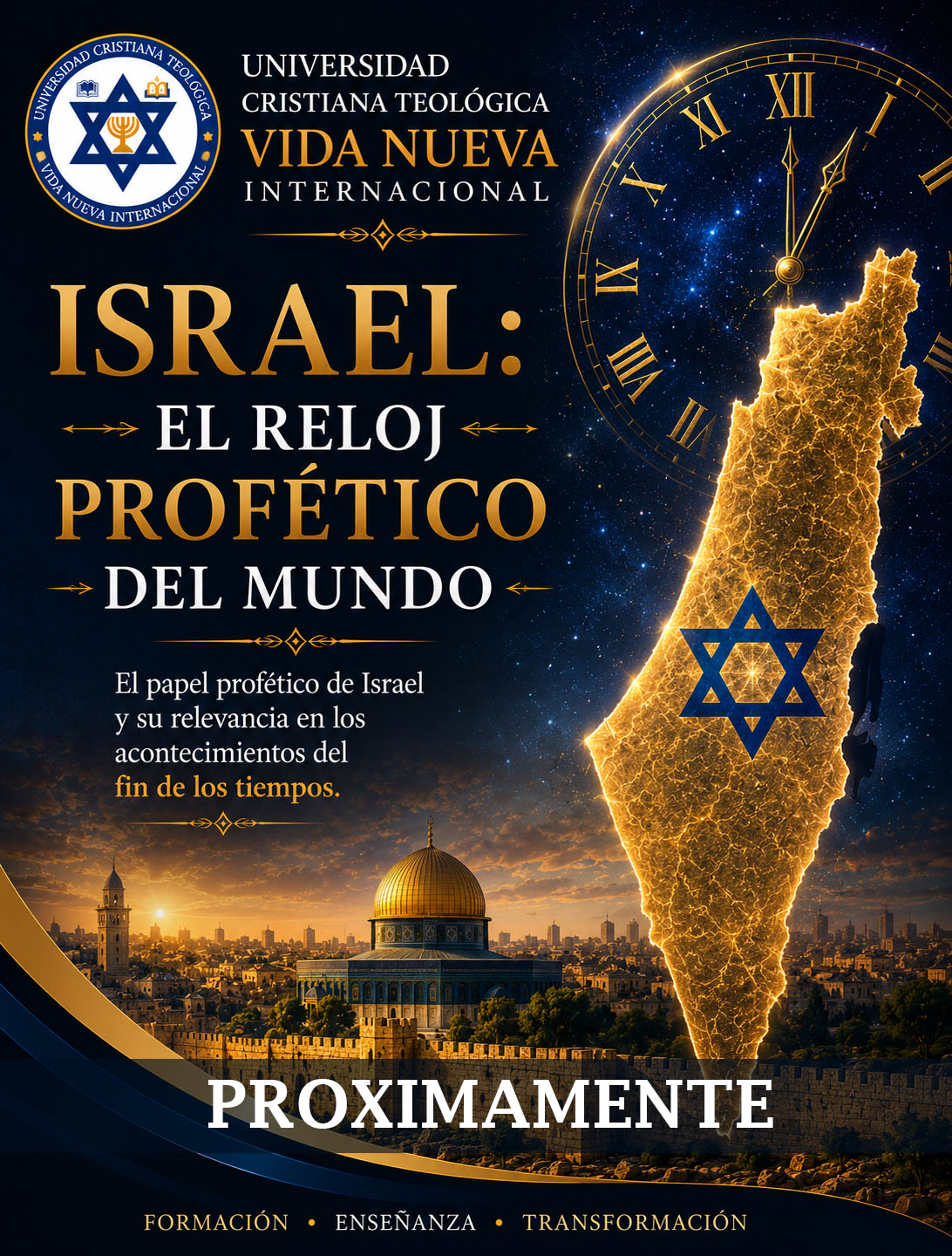 Israel el reloj profetico del mundo.