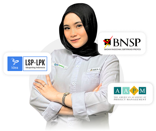 Nusa Agency OJS expert with laptop illustrations