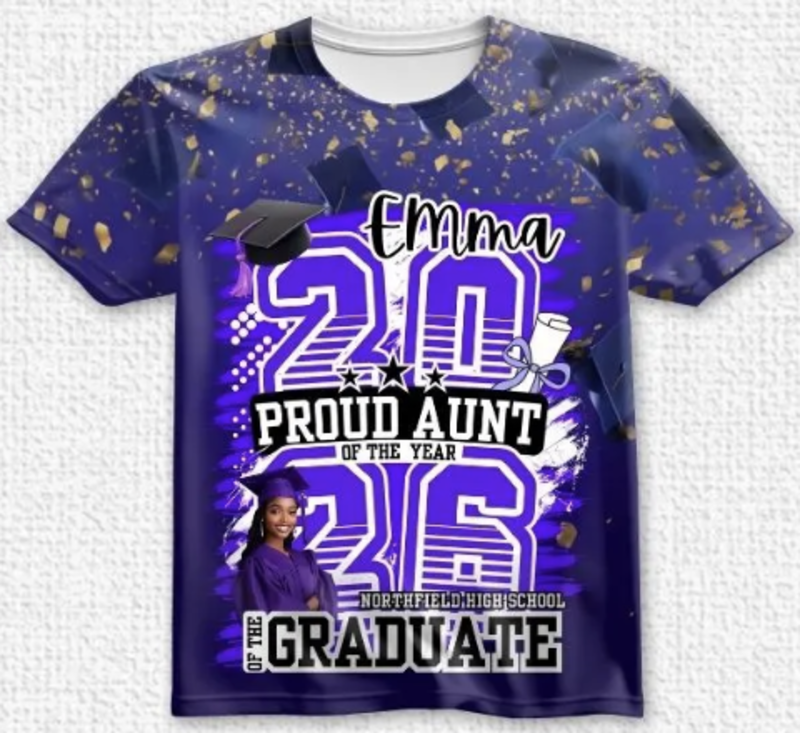 Proud Aunt Graduate Shirt