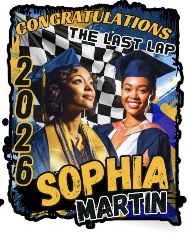 The Last Lap Grad Shirt