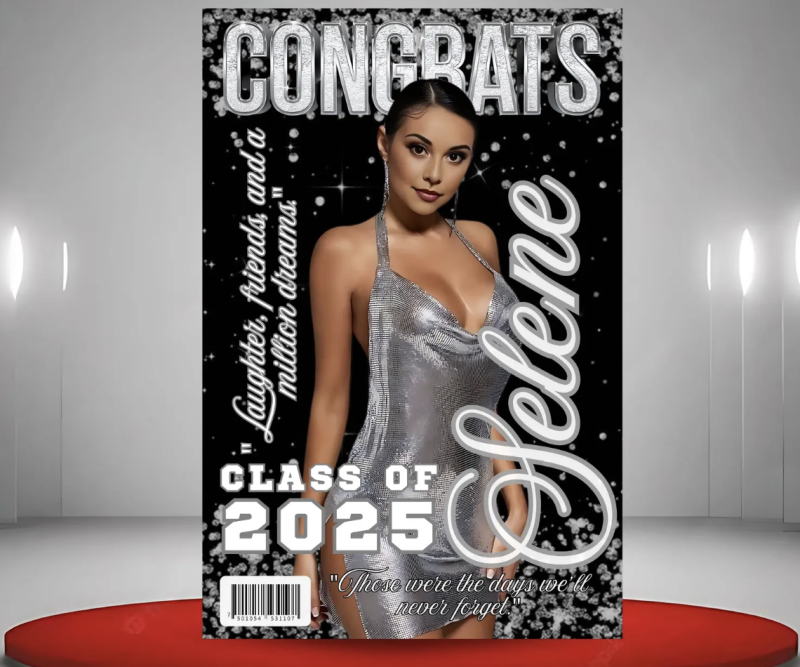 Magazine Cover Standee