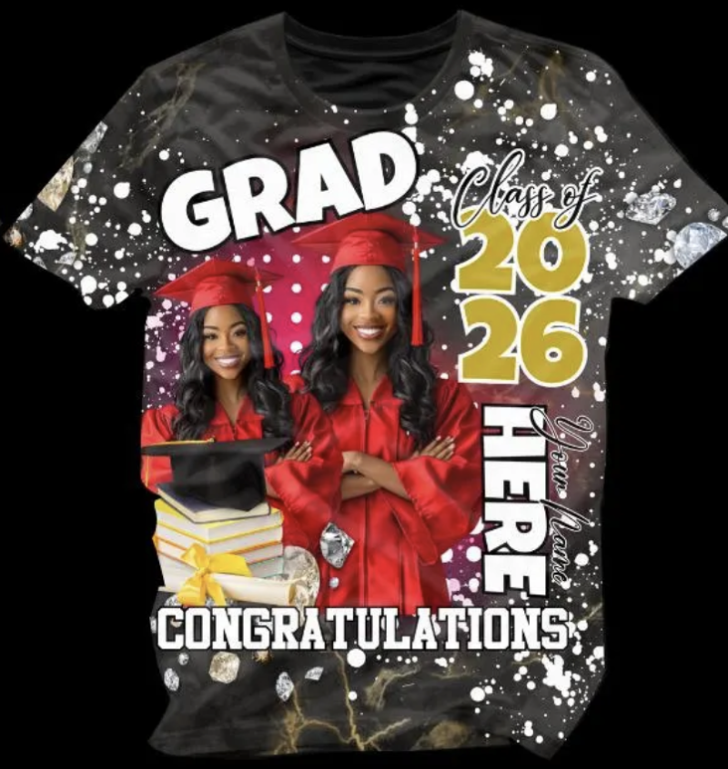 Grad All-Over Print Shirt