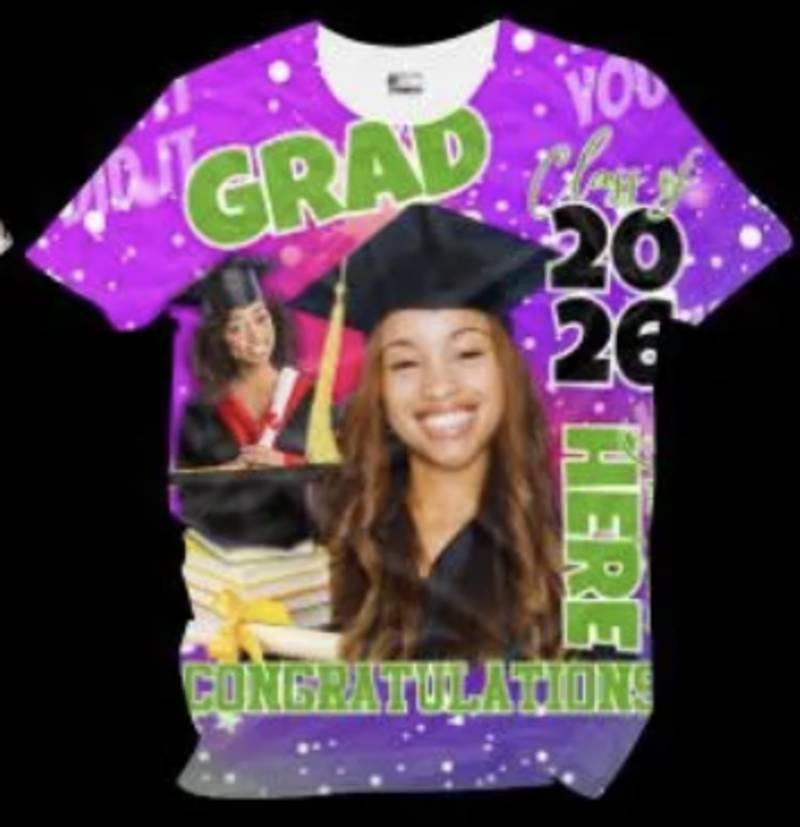 Grad Here All-Over Print
