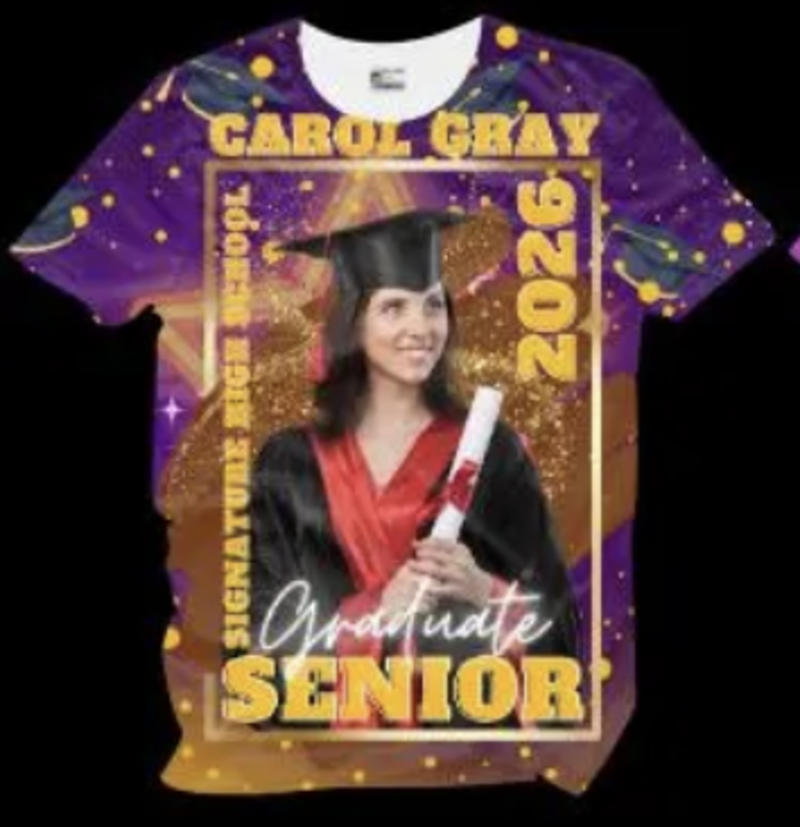 Graduate Senior All-Over Print