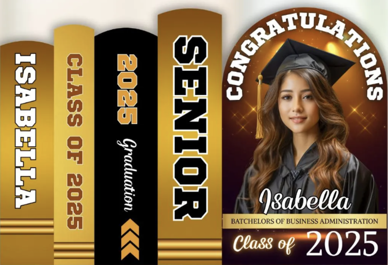 Graduate Column Banners