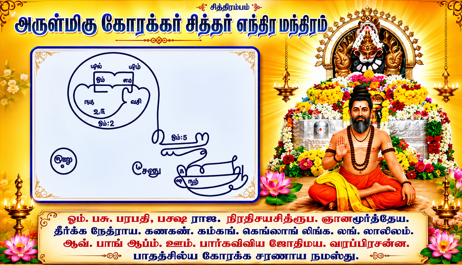 கோரக்கர் சித்தர் எந்திர மந்திரம்