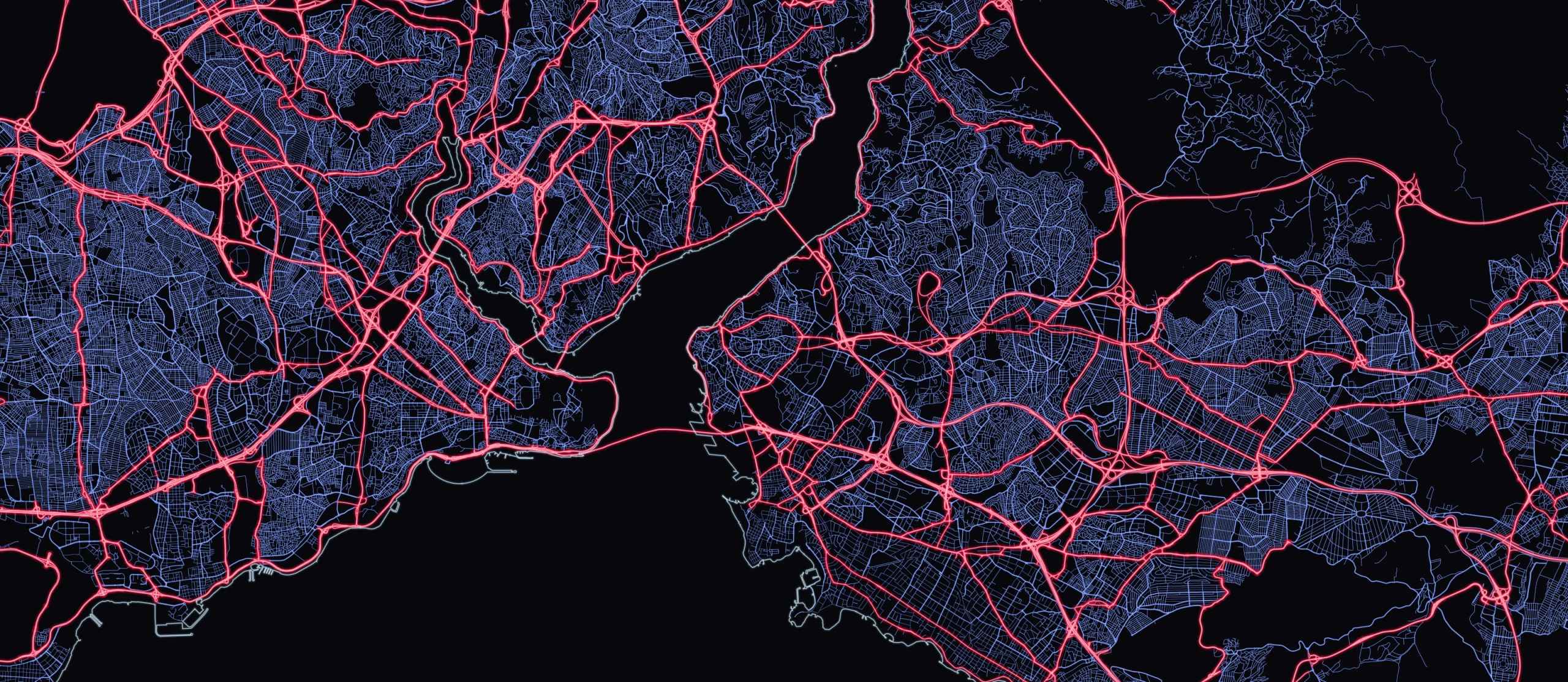 İstanbul yol ağı haritası