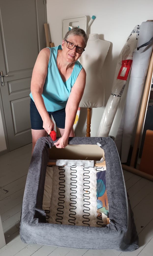 Tête de lit personnalisée.