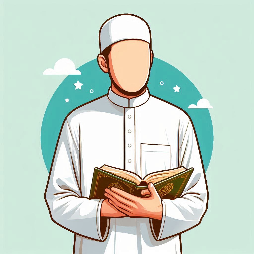 A portrait of Sheikh Ali Moussa.