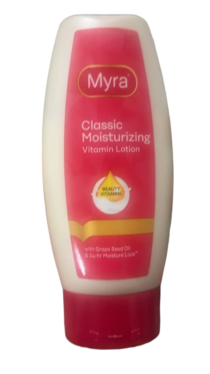 Myra Classic Moisturizing Vitamin Lotion - Front