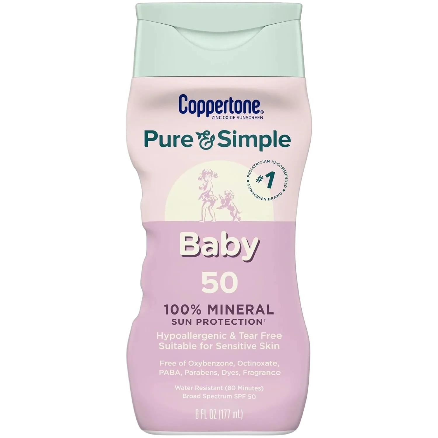Coppertone Pure & Simple Baby 50