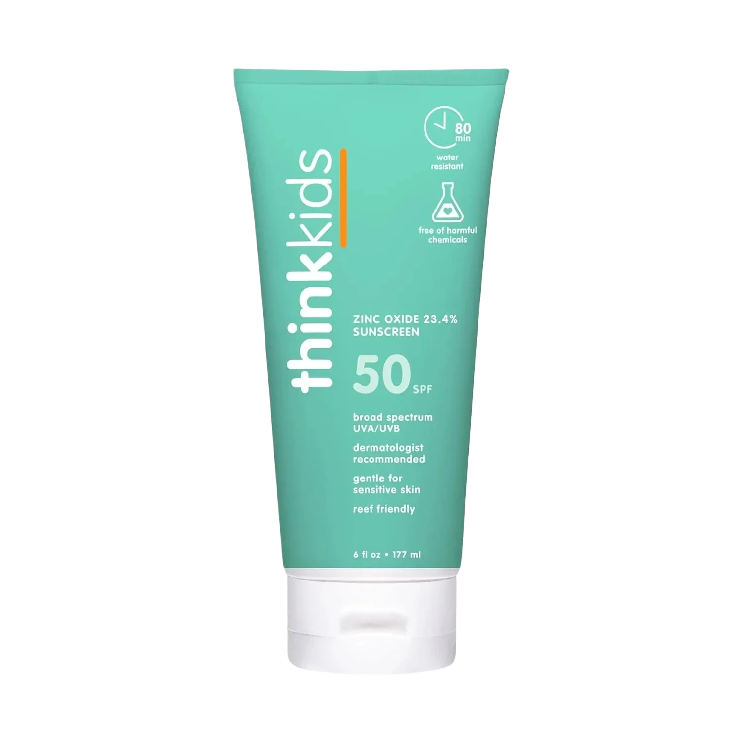 Thinkkids Zinc Oxide 23.4% Sunscreen 50 Spf