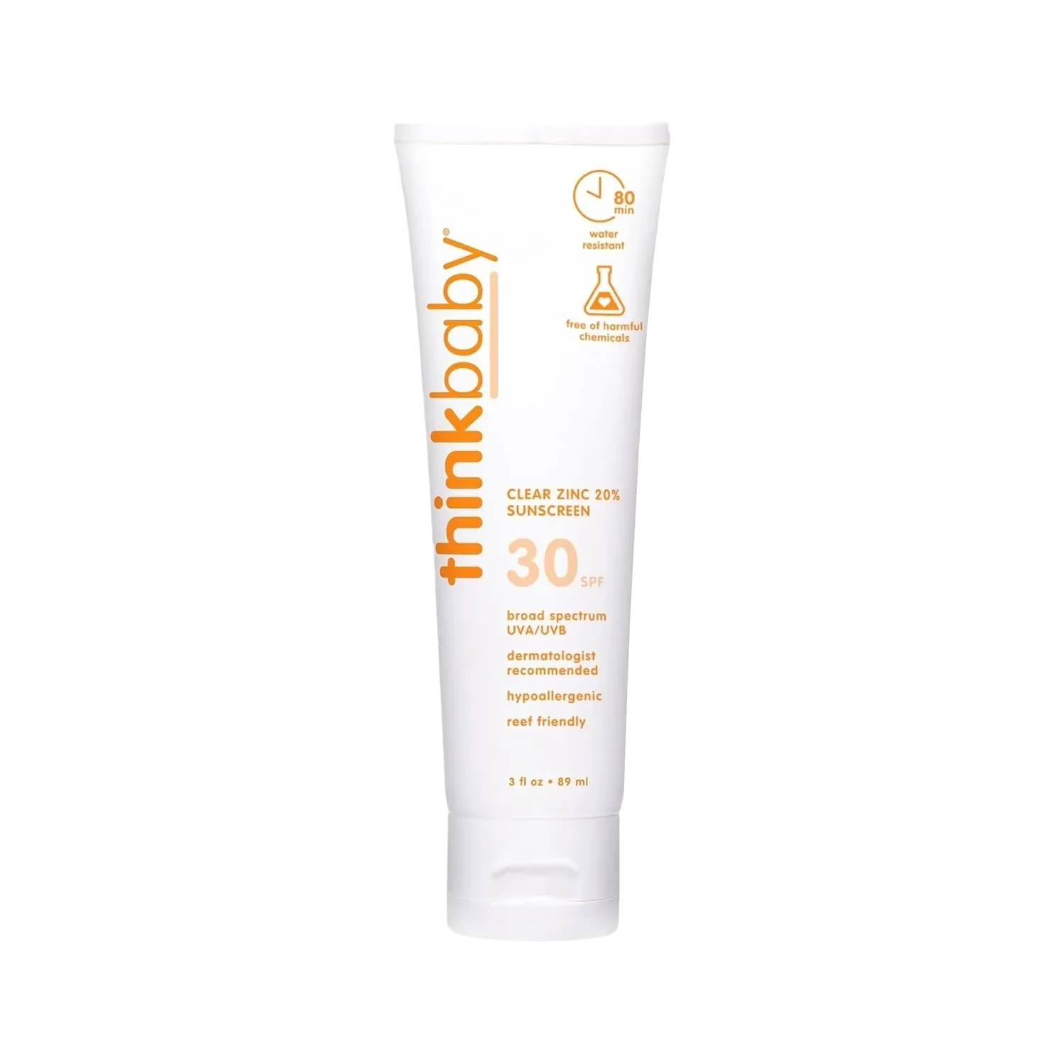Thinkbaby Clear Zinc 20% Sunscreen