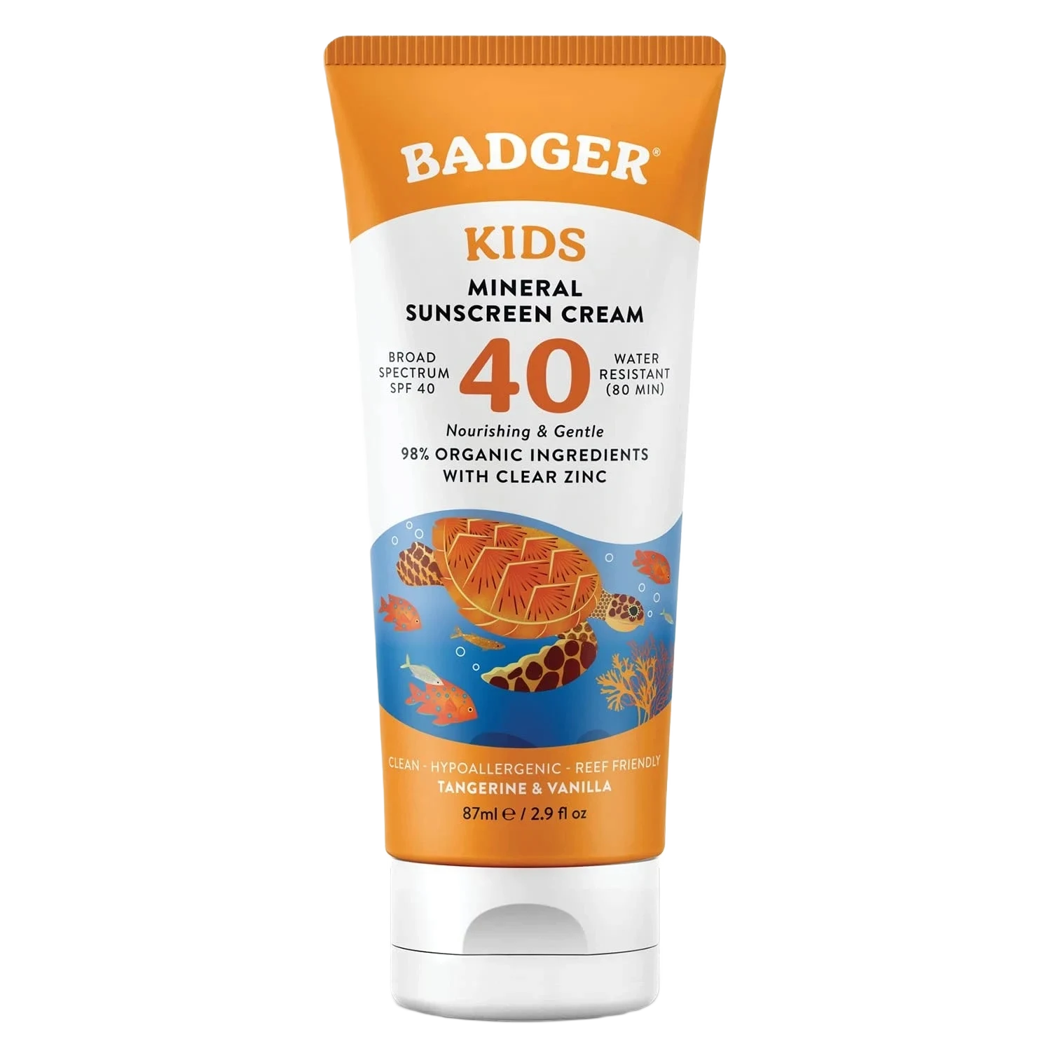 Badger Kids Mineral Sunscreen Cream 40