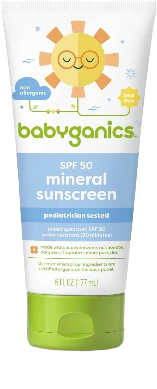 Babyganics Spf 50 Mineral Sunscreen