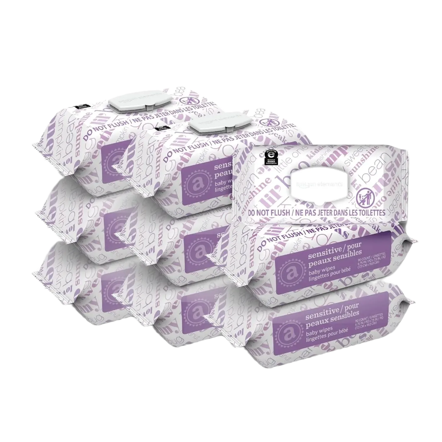 Sensitive/pour Peaux Sensibles Baby Wipes Lingettes Pour Bébé