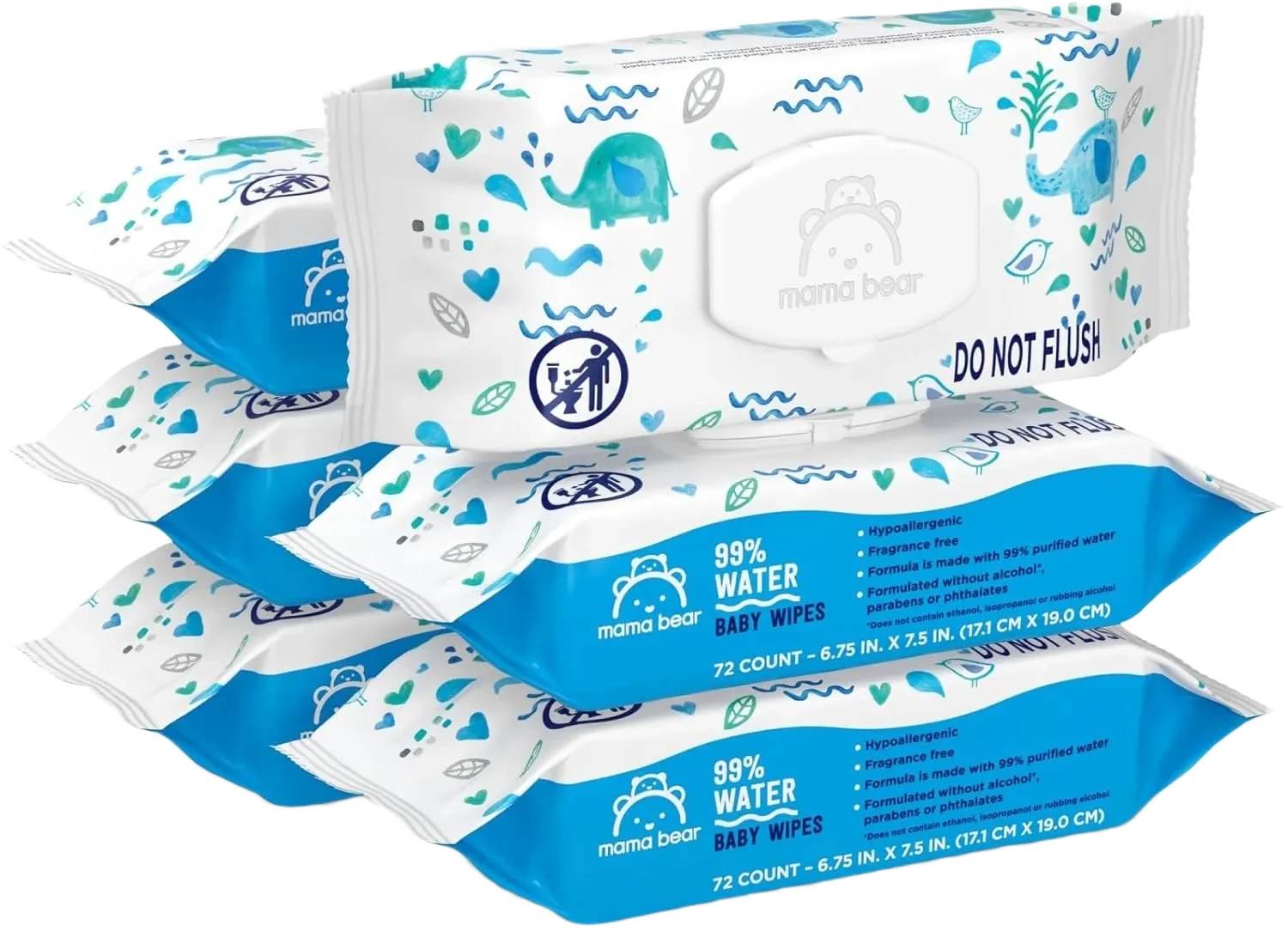 99% Water Baby Wipes