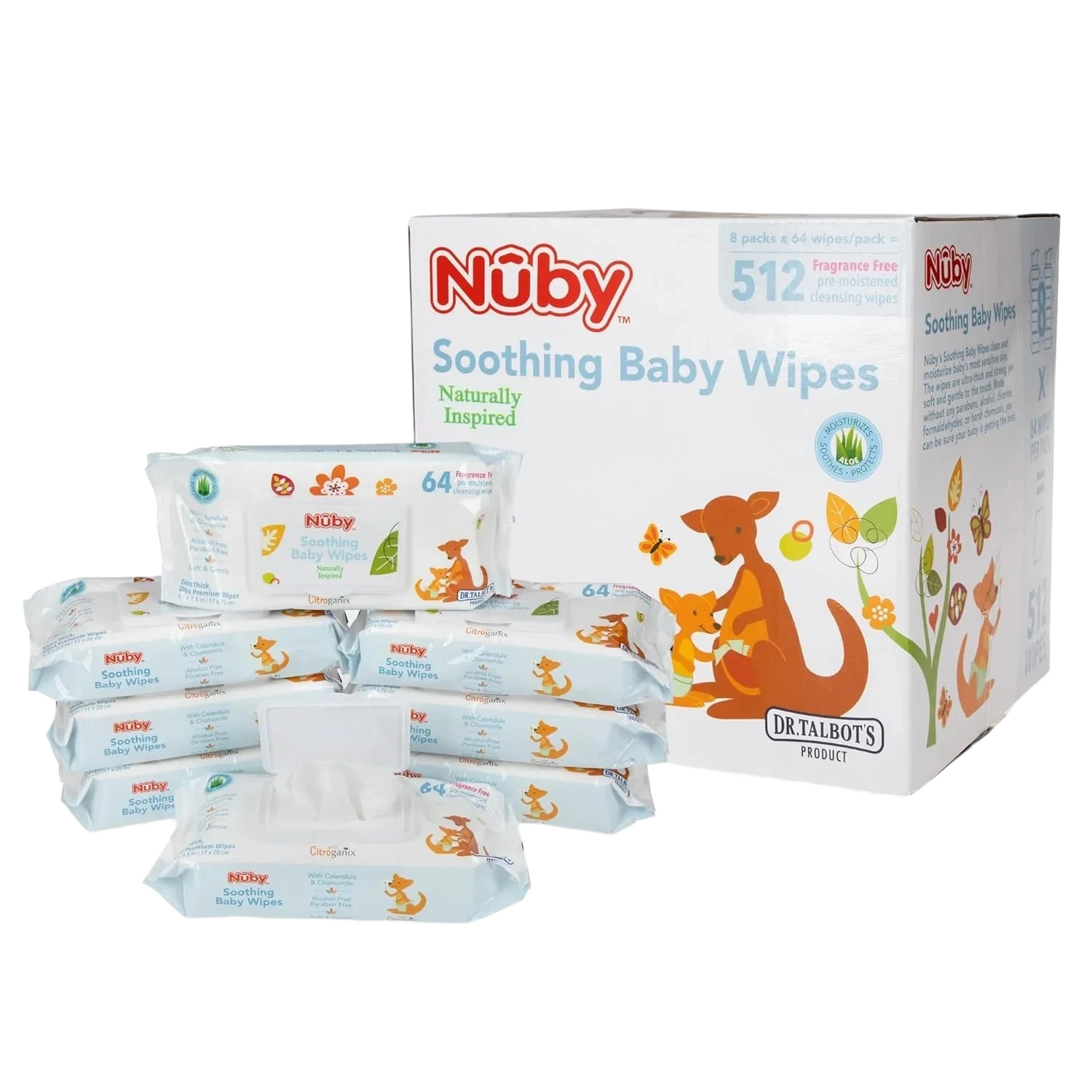 Nûby Soothing Baby Wipes