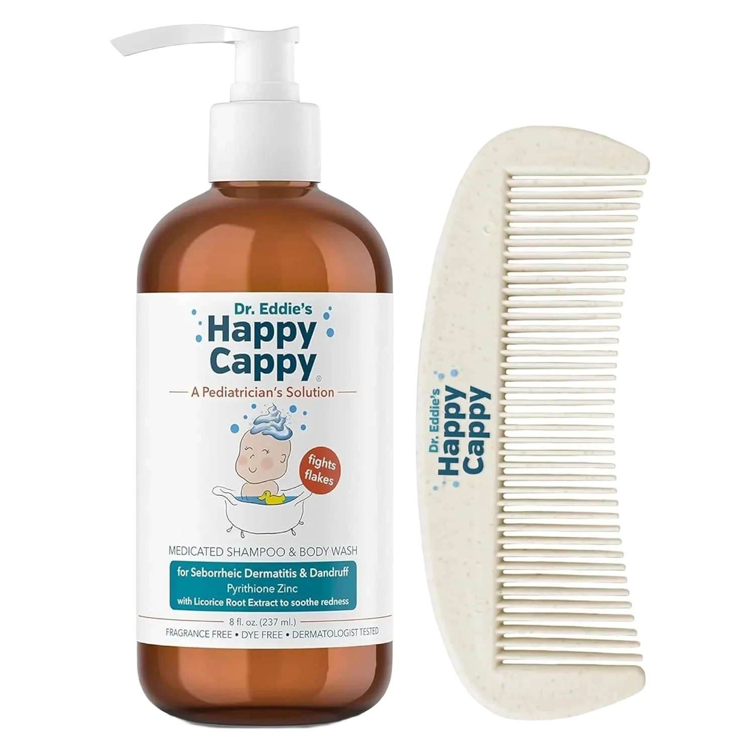 Dr. Eddie's Happy Cappy Medicated Shampoo & Body Wash
