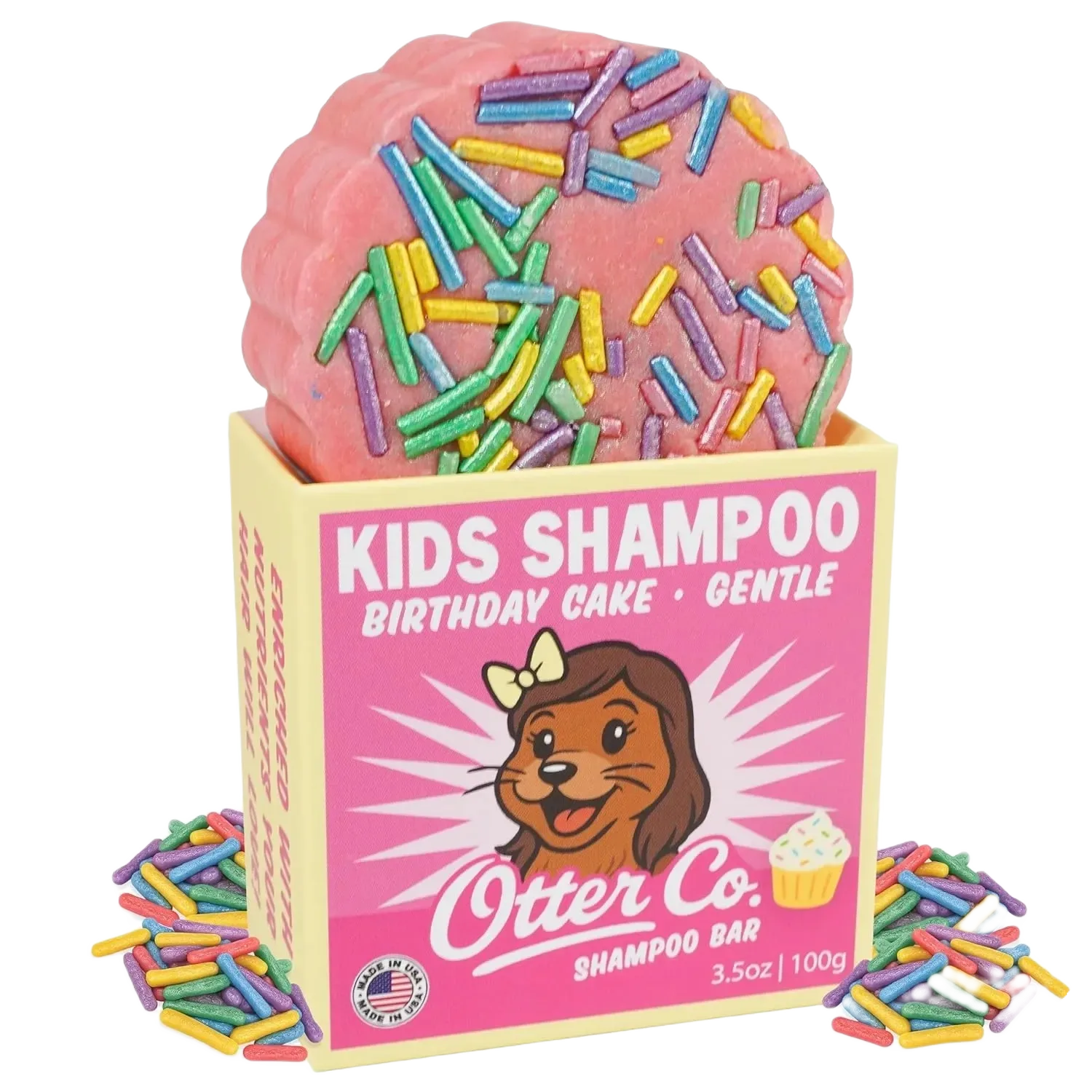 Kids Shampoo Birthday Cake Gentle