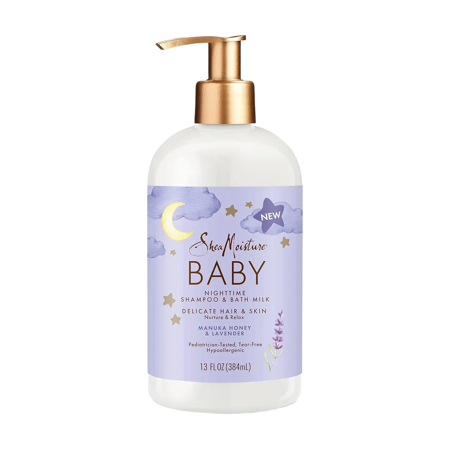Sheamoisture Baby Nighttime Shampoo & Bath Milk