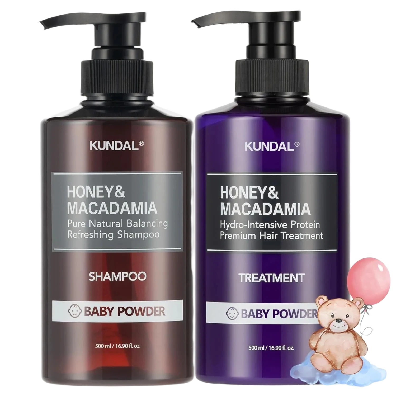 Honey & Macadamia Pure Natural Balancing Refreshing Shampoo