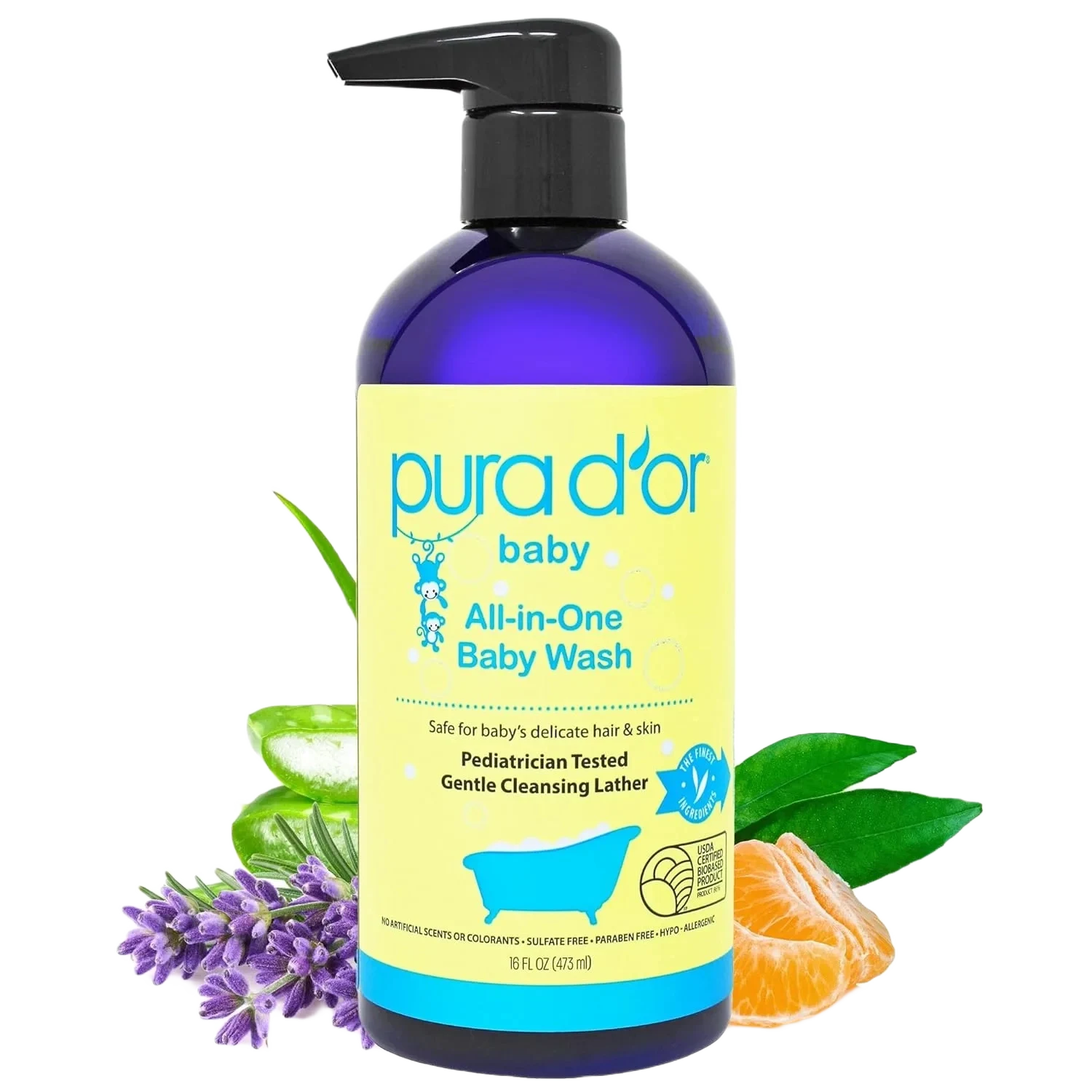 Pura D'or Baby All-in-one Baby Wash