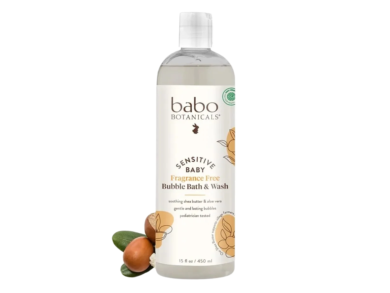 Sensitive Baby Fragrance Free Bubble Bath & Wash