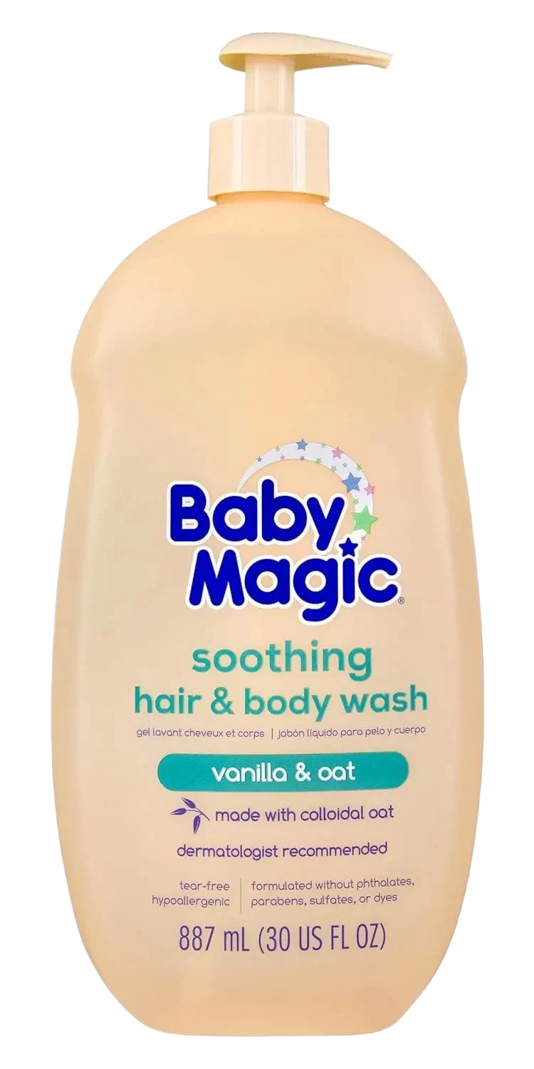 Baby Magic Soothing Hair & Body Wash Vanilla & Oat