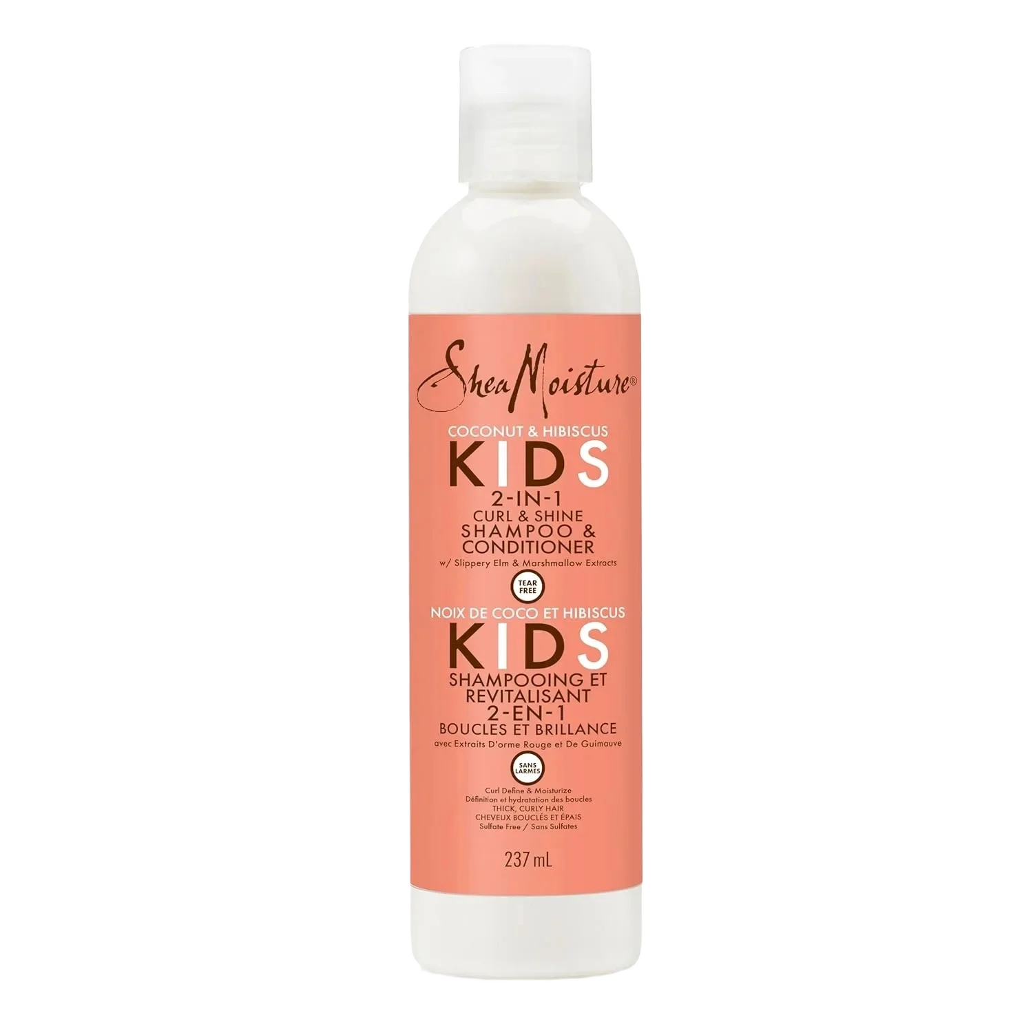 Sheamoisture Coconut & Hibiscus Kids 2-in-1 Curl & Shine Shampoo & Conditioner