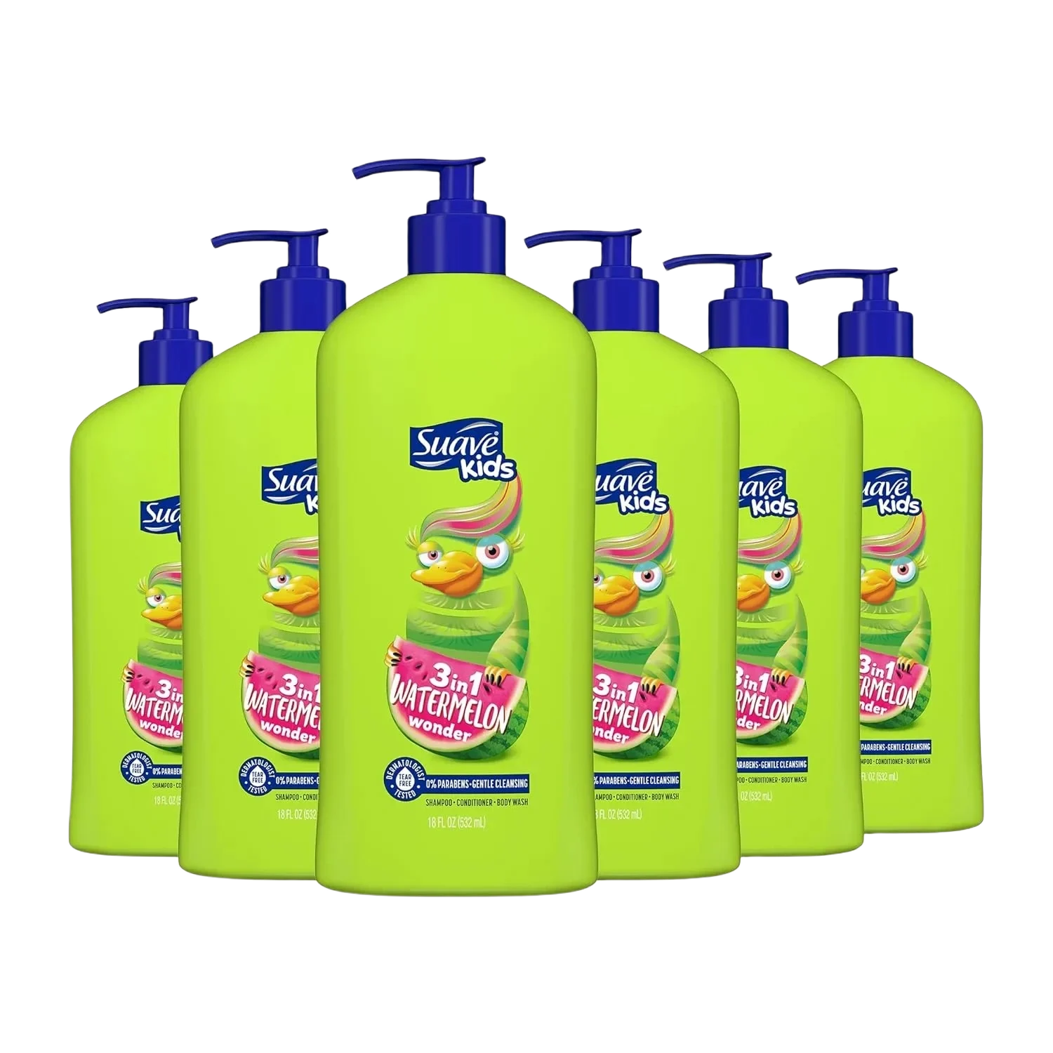 Suave Kids 3 In 1 Watermelon Wonder