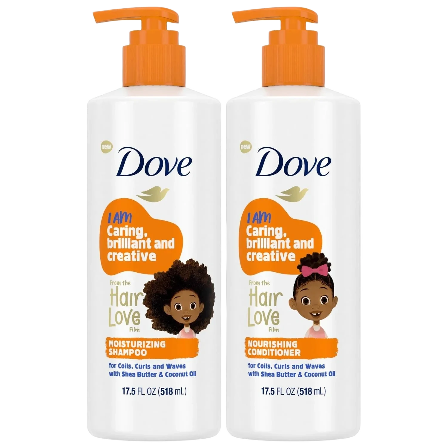 Dove I Am Caring, Brilliant And Creative Moisturizing Shampoo