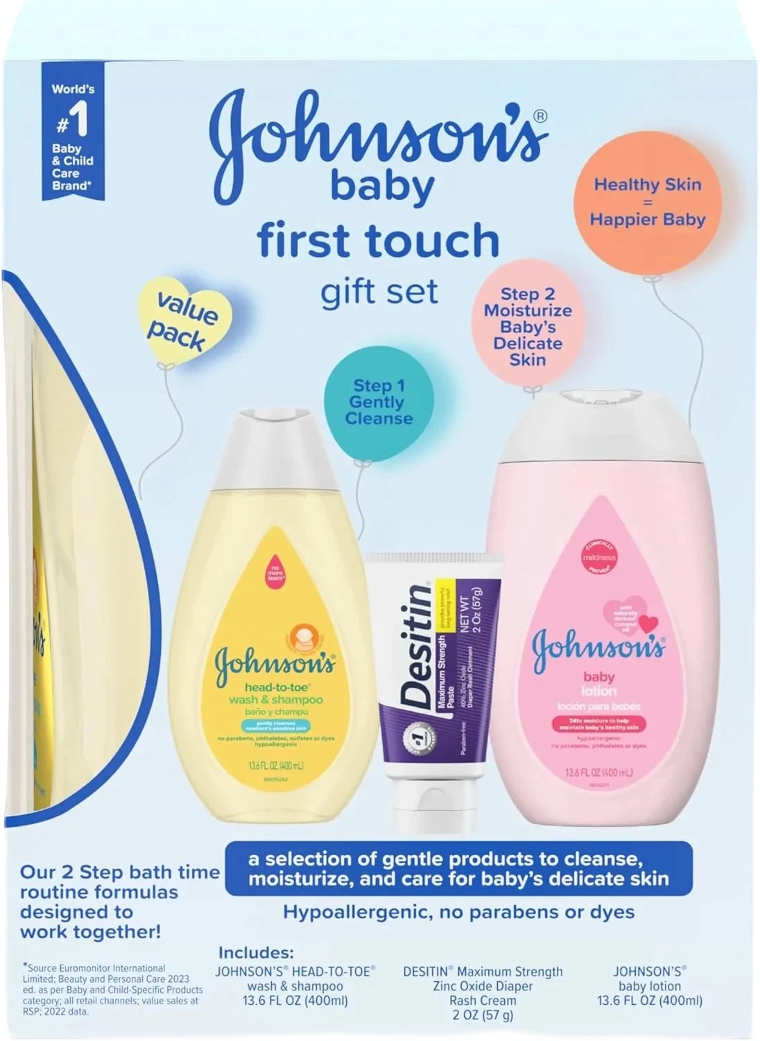 Johnson's Baby First Touch Gift Set