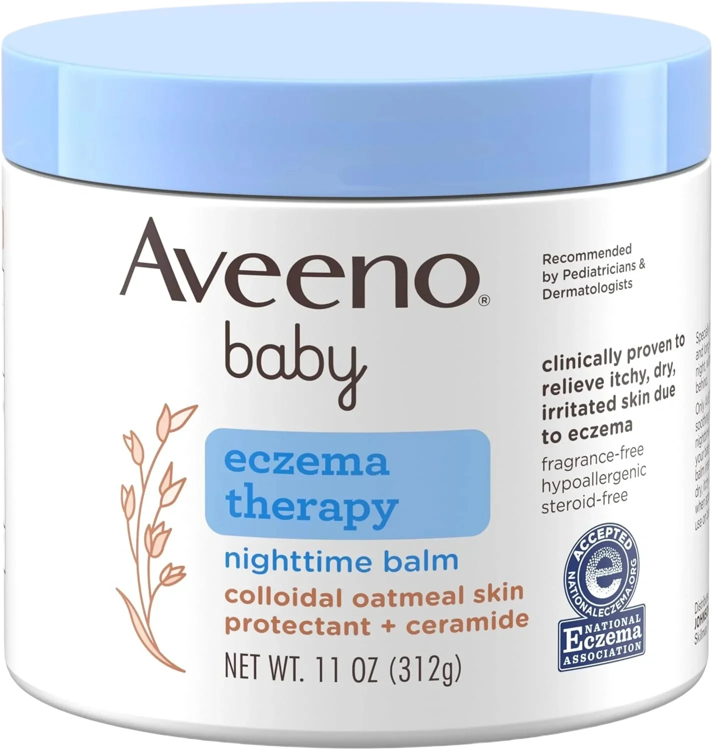 Aveeno Baby Eczema Therapy Nighttime Balm