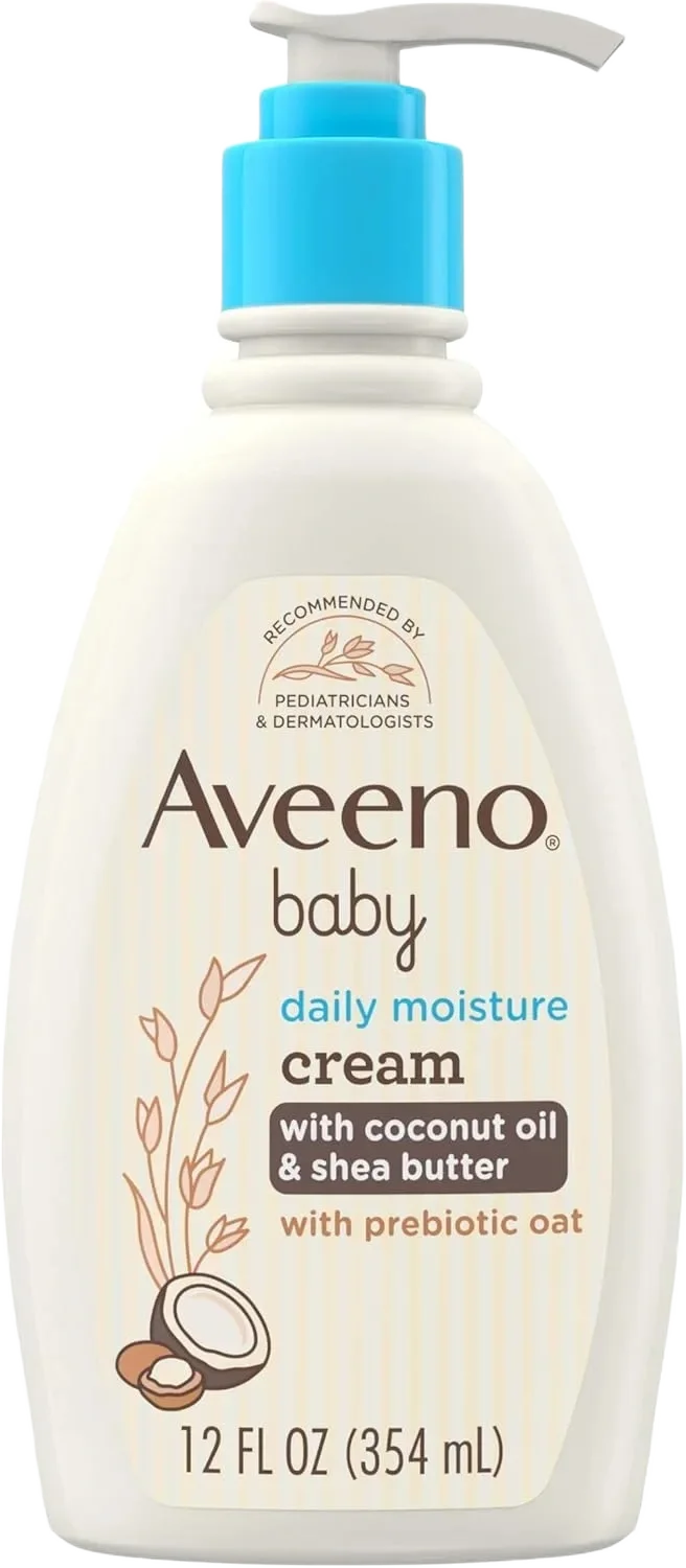 Aveeno Baby Daily Moisture Cream With Coconut Oil & Shea Butter