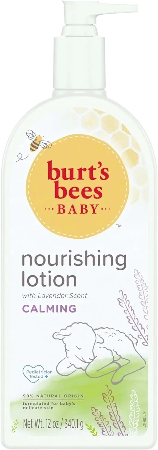 Burt's Bees Baby Nourishing Lotion With Lavender Scent Calming