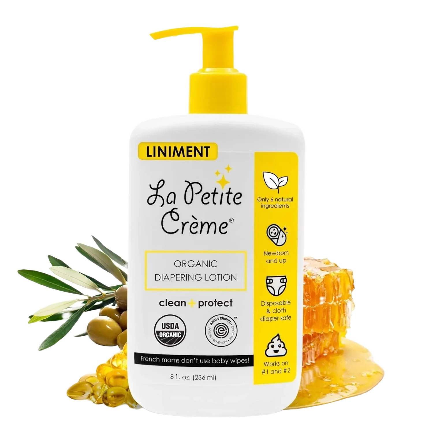 La Petite Crème® Organic Diapering Lotion