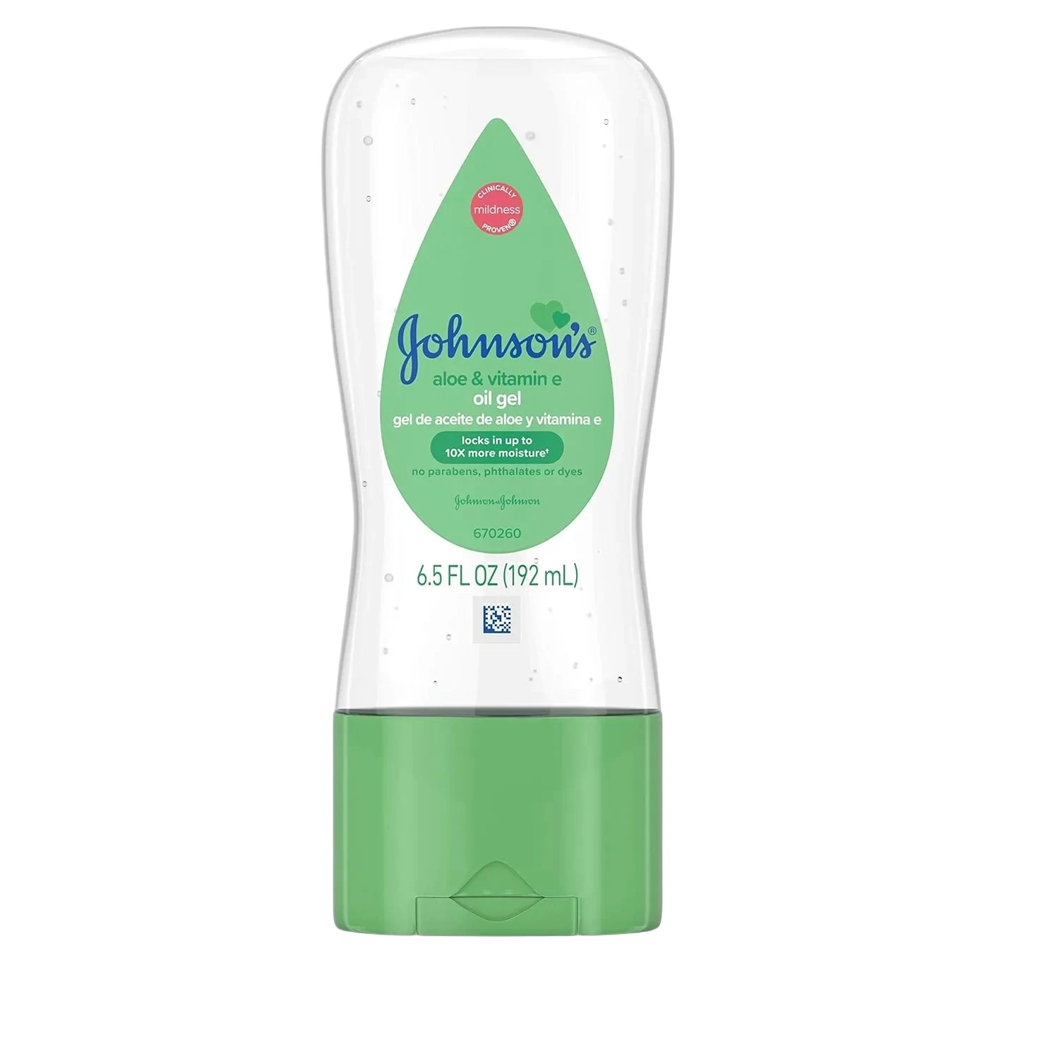 Johnson's Aloe & Vitamin E Oil Gel