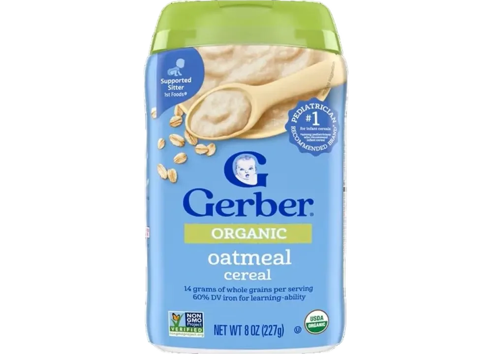 Gerber Organic Oatmeal Cereal