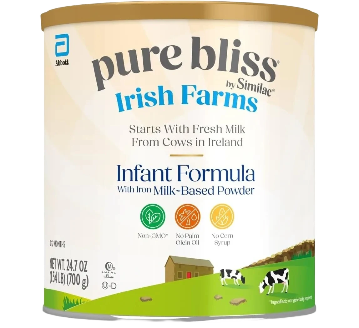 Pure Bliss By Similac Irish Farms Infant Formula