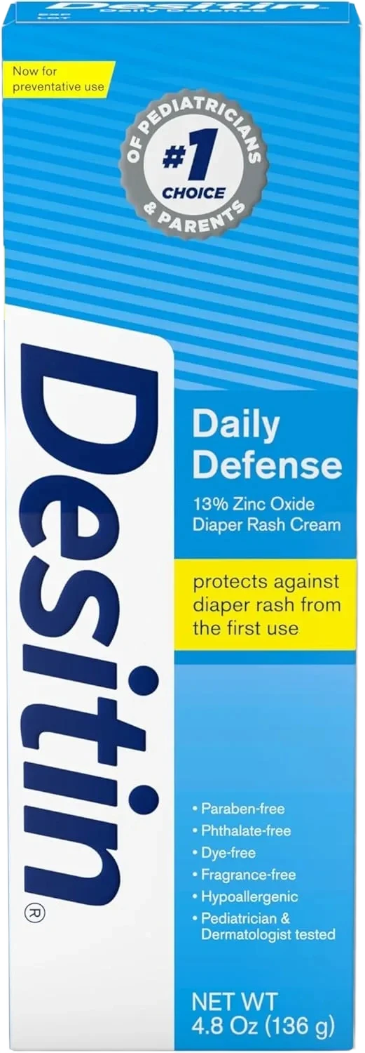 Desitin Daily Defense 13% Zinc Oxide Diaper Rash Cream