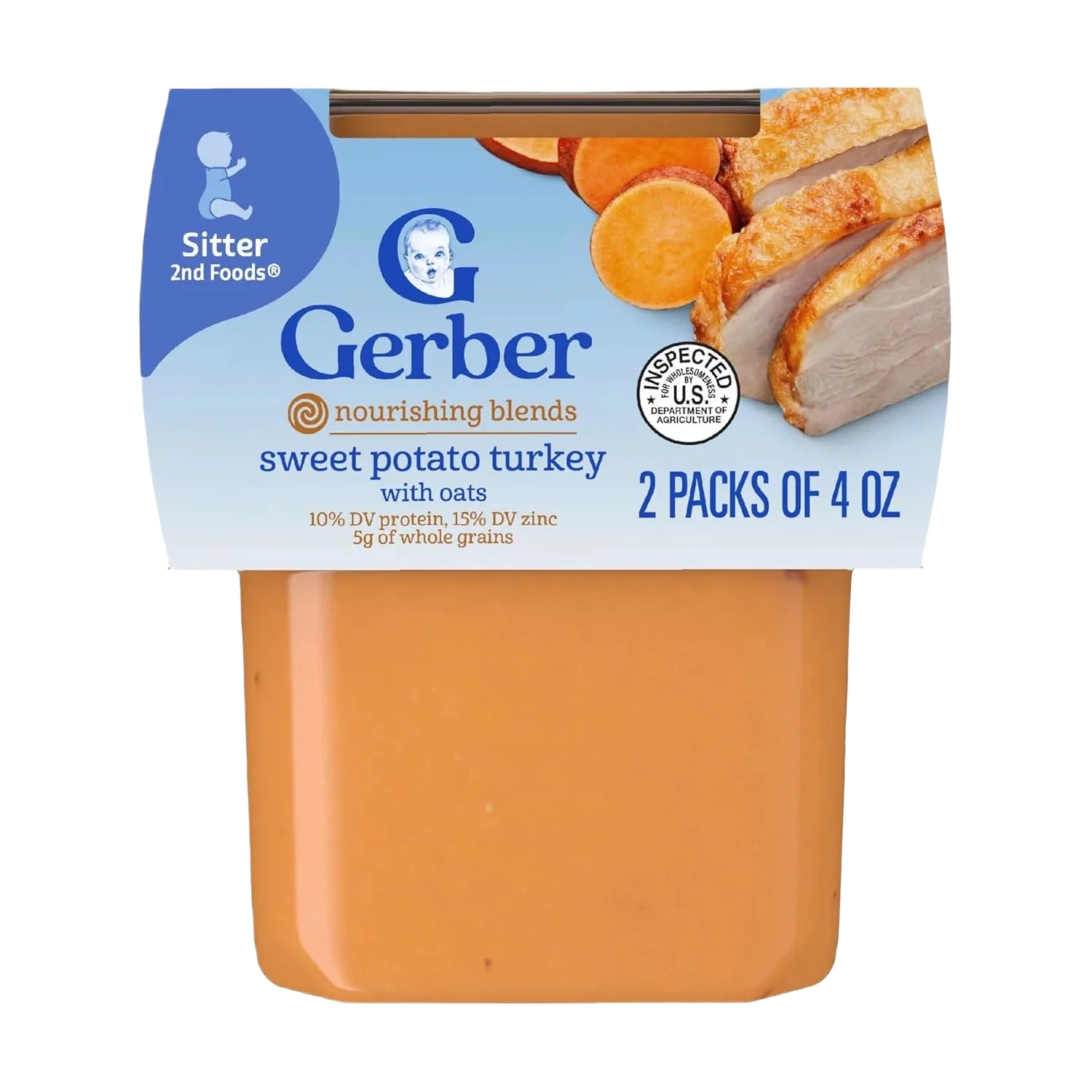 Gerber Sweet Potato Turkey With Oats