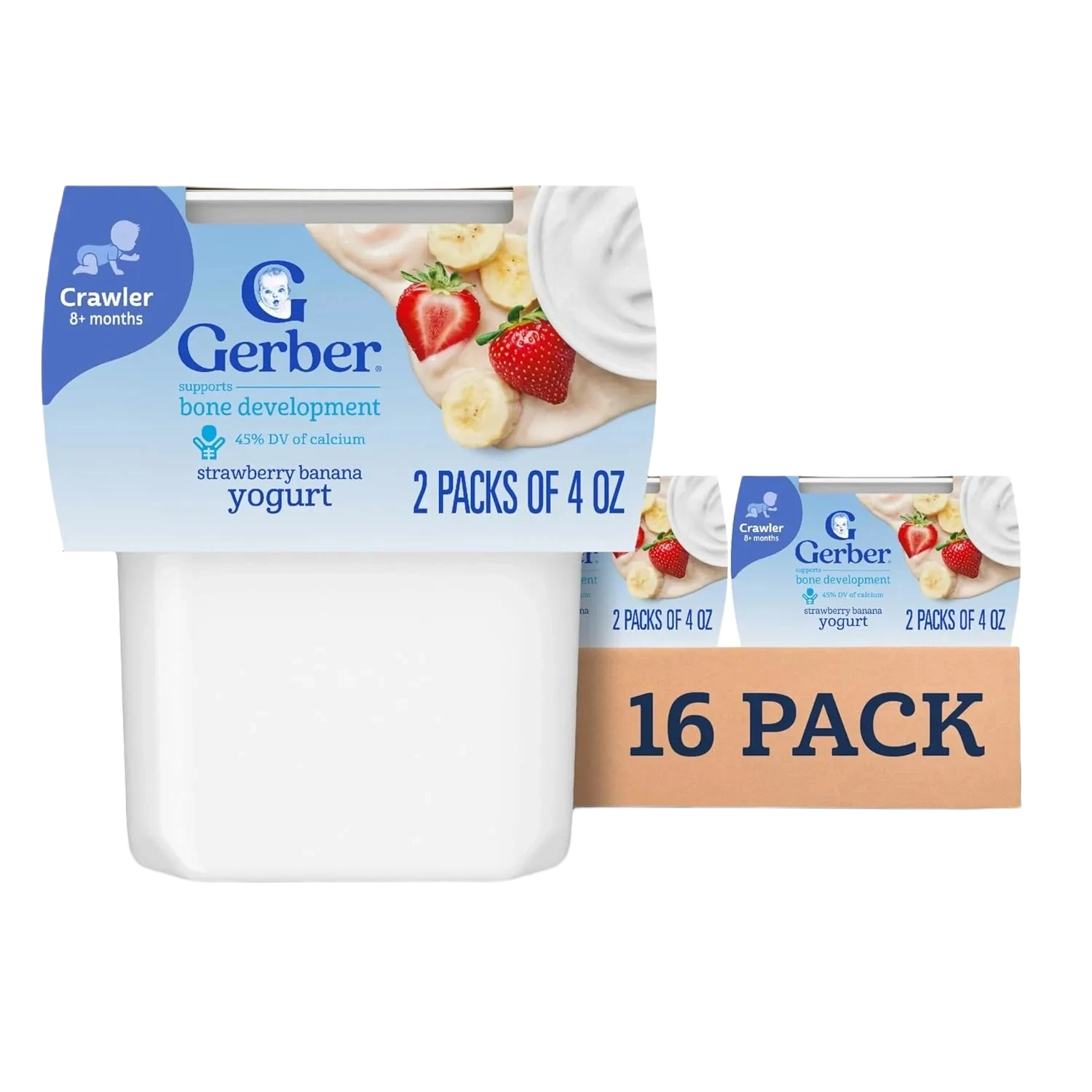 Gerber Strawberry Banana Yogurt