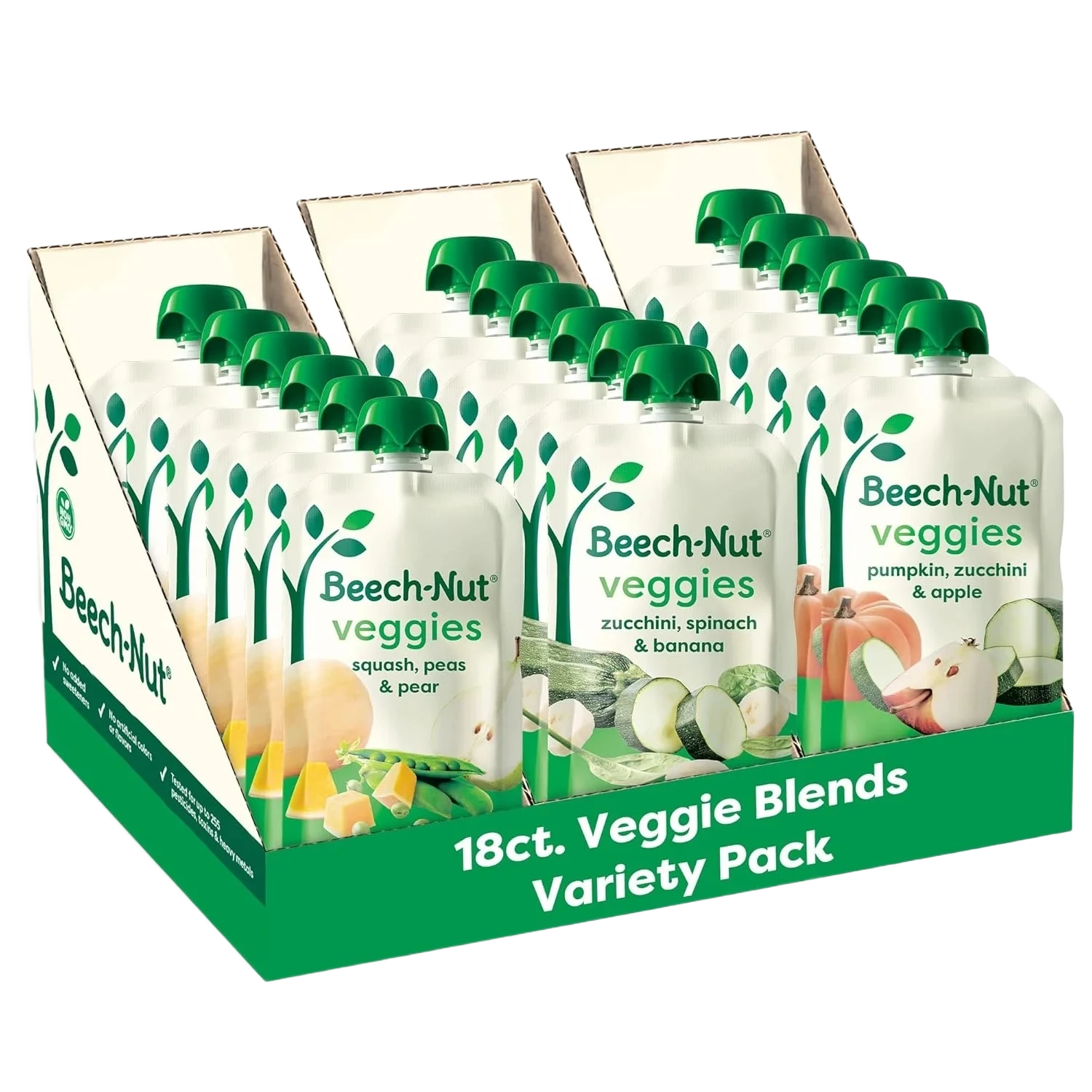 Beech-nut Veggies Variety Pack