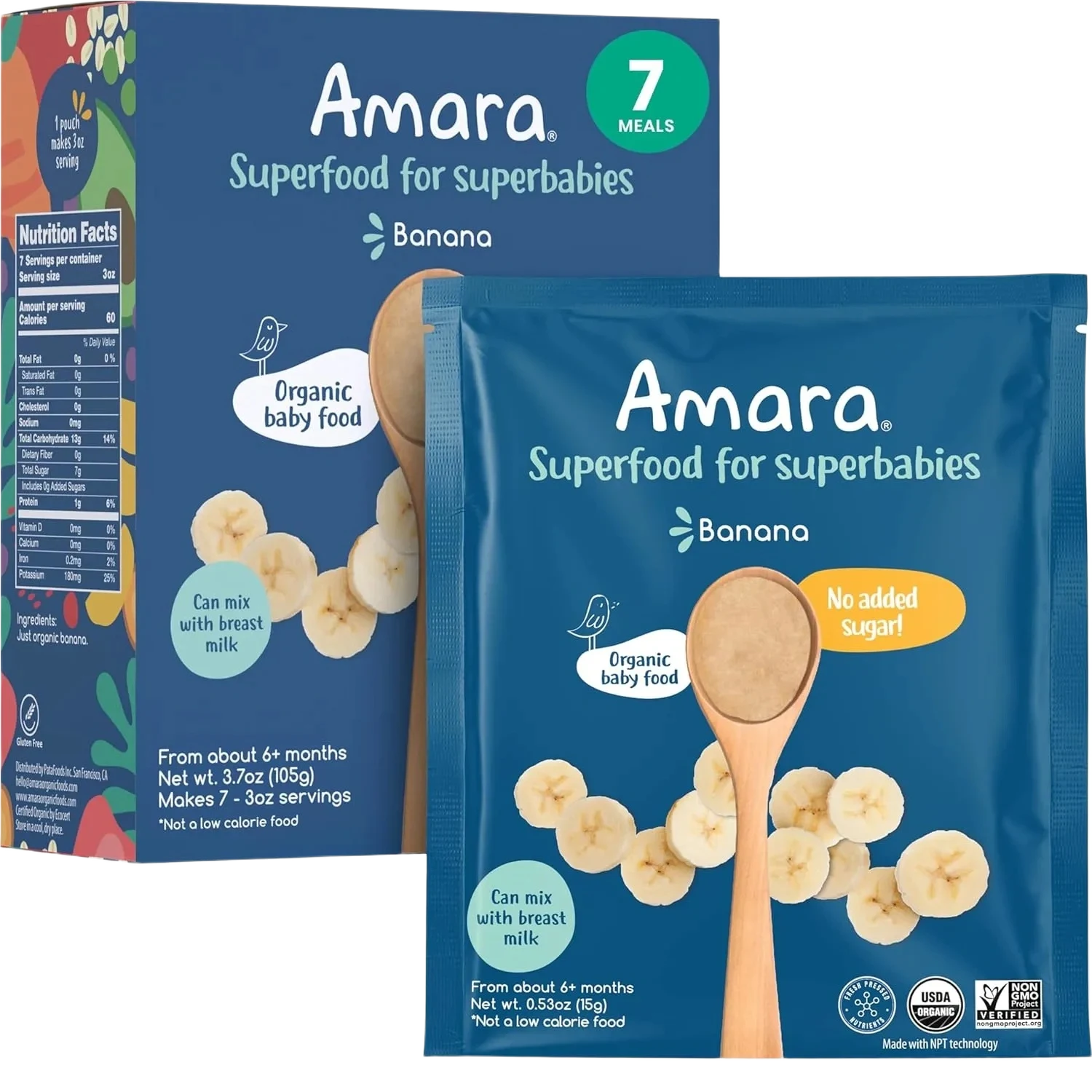 Amara Superfood For Superbabies Banana