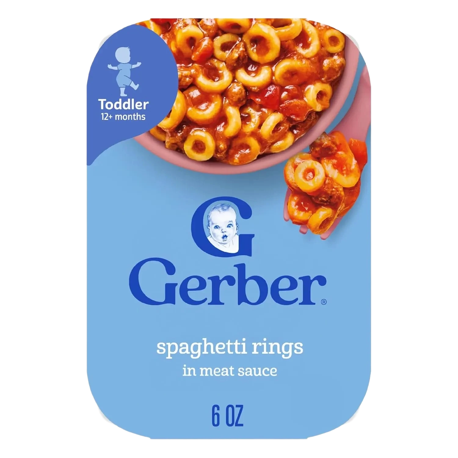 Gerber Spaghetti Rings In Meat Sauce