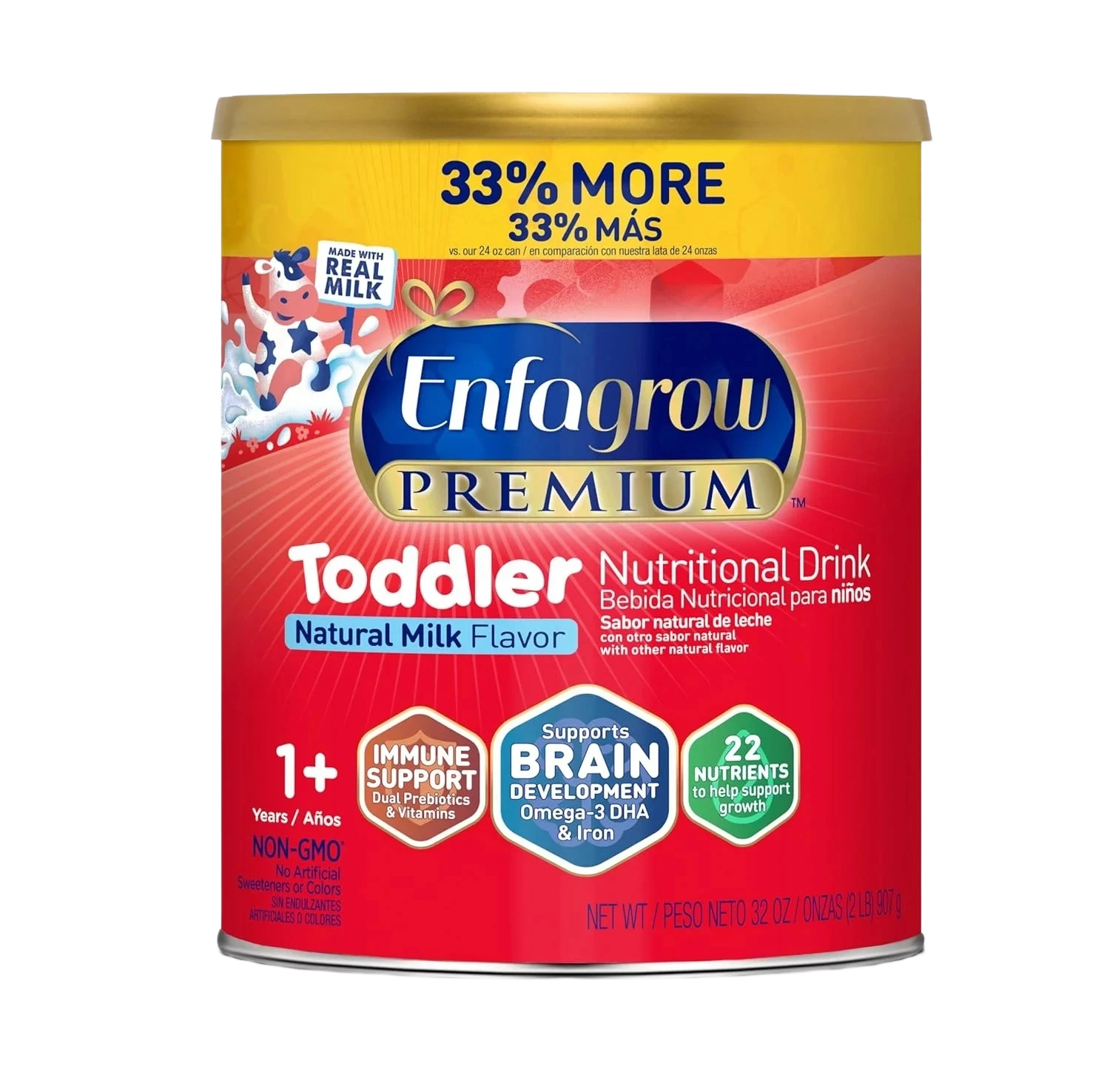 Enfagrow Premium Toddler Nutritional Drink Natural Milk Flavor