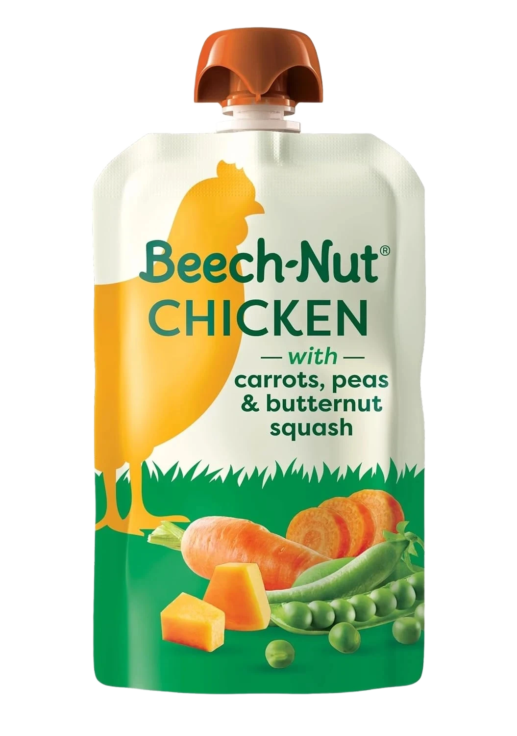 Beech-nut Chicken With Carrots, Peas & Butternut Squash