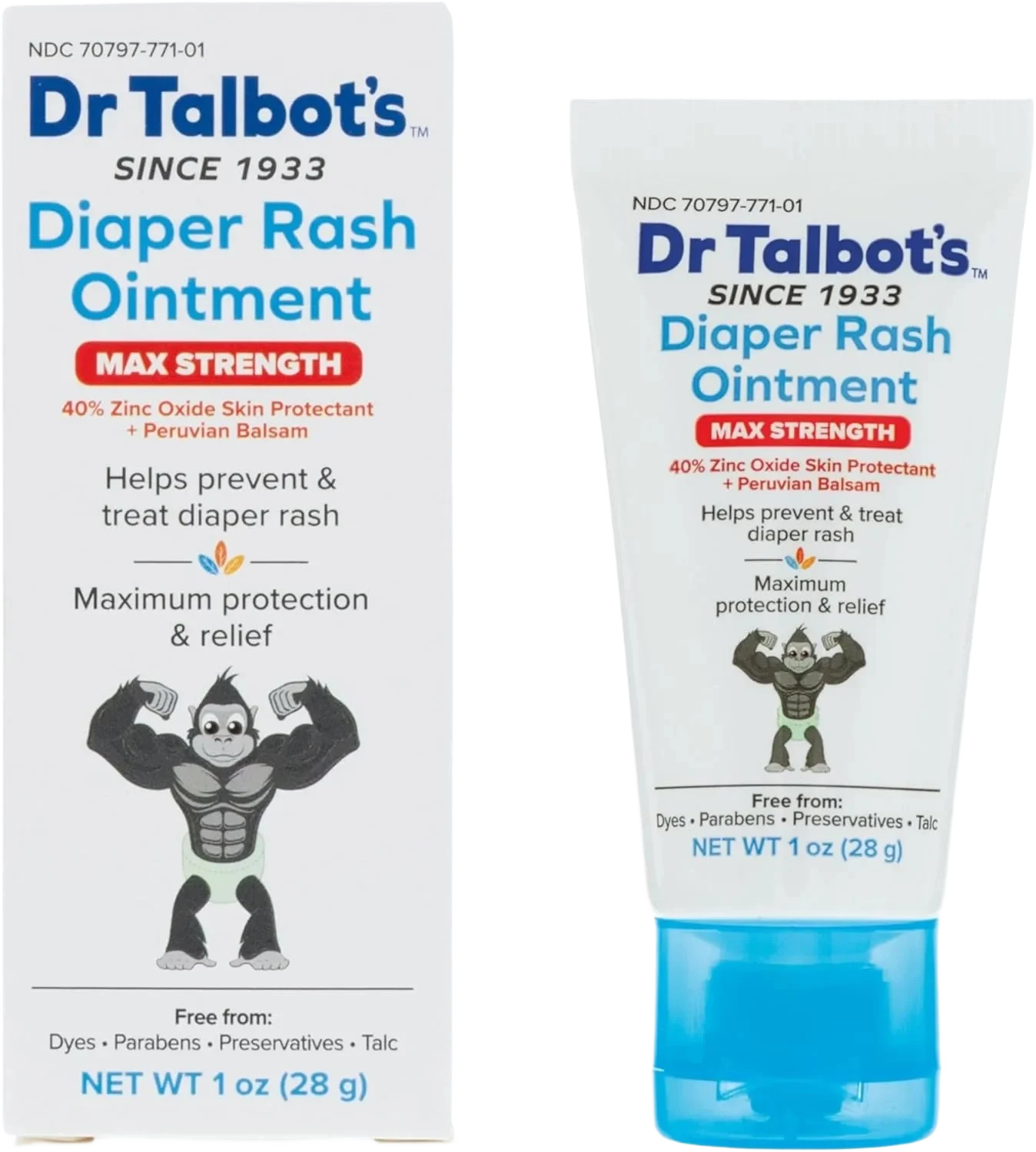 Dr Talbot's Diaper Rash Ointment Max Strength